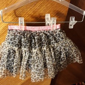 Cherokee Cheetah Print Tutu Size 18M